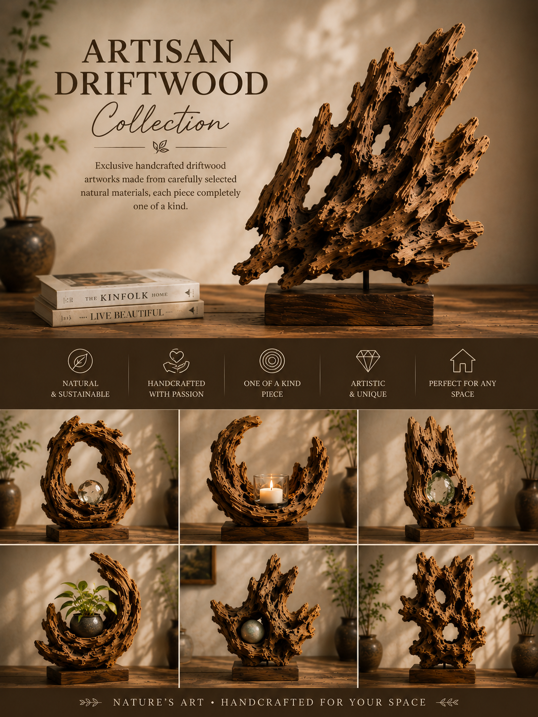 Artisan Driftwood Collection