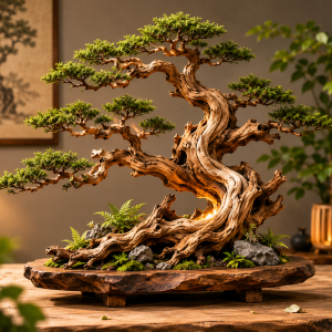 Handmade Bonsai Driftwood Art