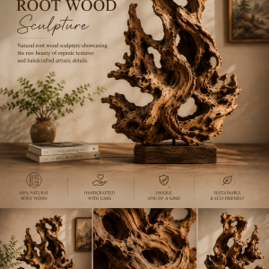 Organic Root Wood Sculpture