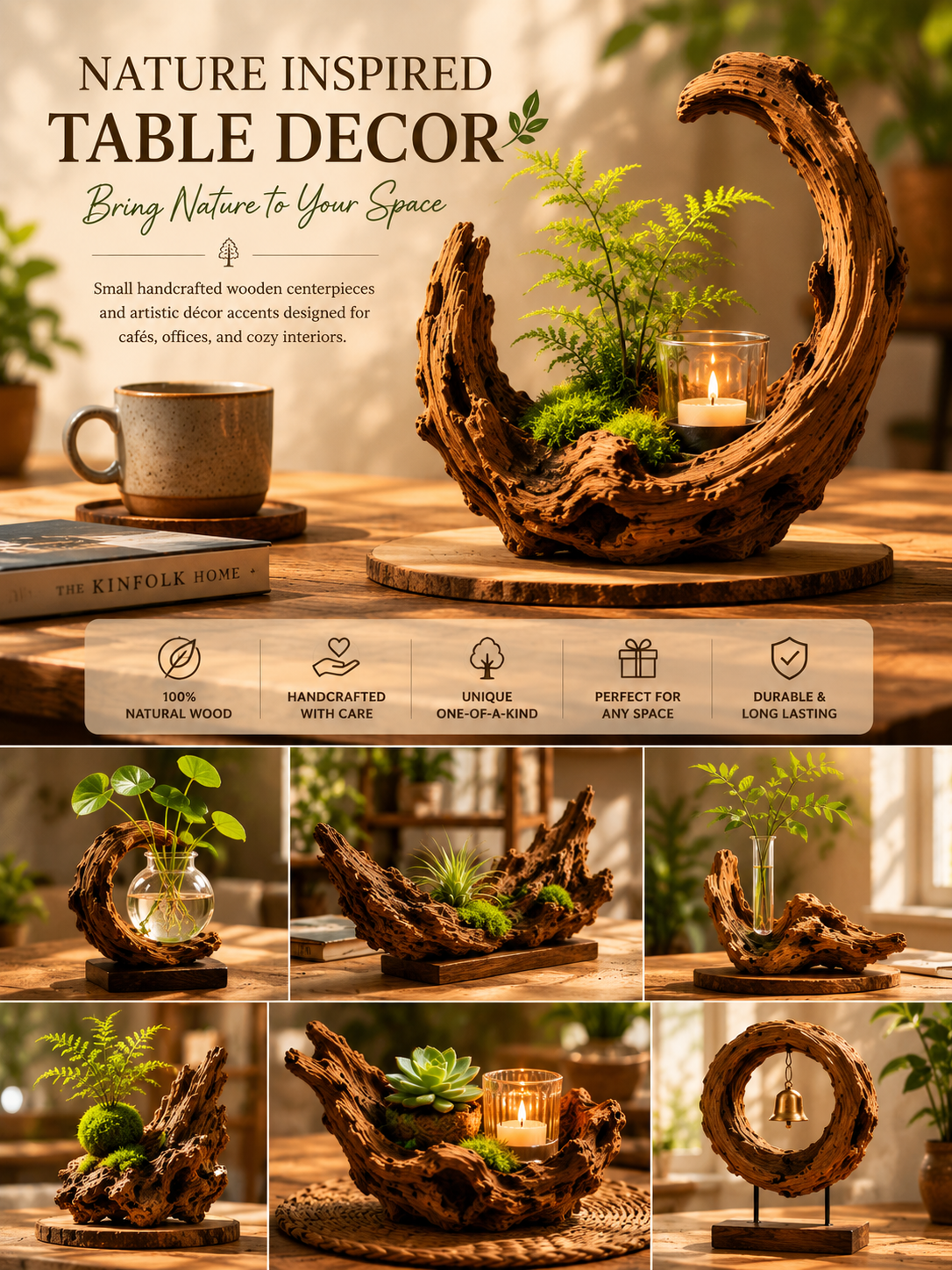 Nature Inspired Table Decor